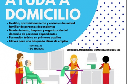 Curso gratuito de ayuda a domicilio
