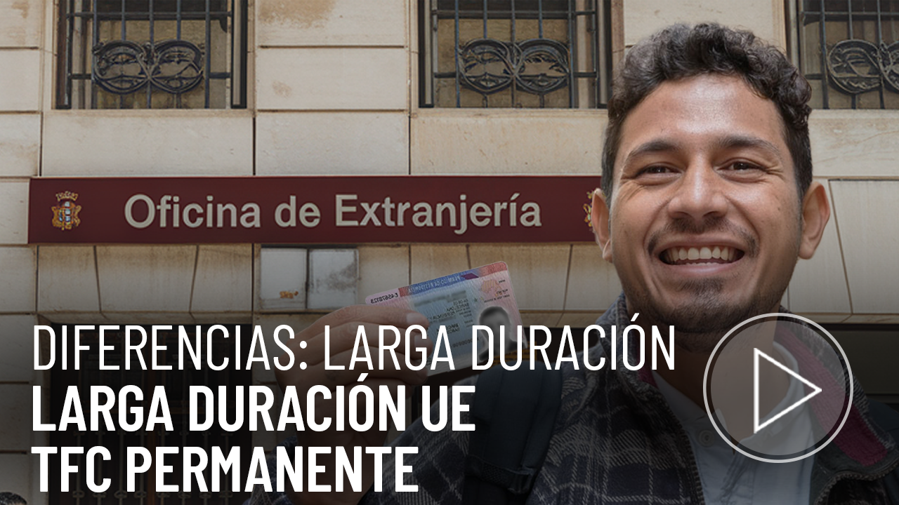diferencias larga duración, larga duración UE y tarjeta comunitaria